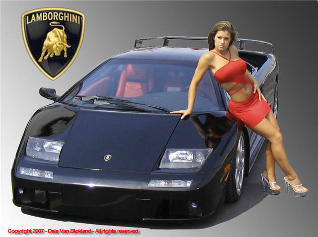 models and lambos
